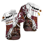 Personalized Washington Commanders Fire Play Hawaiian Shirt