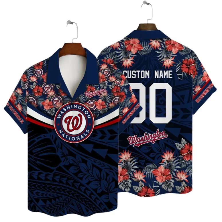 Personalized Washington Nationals Oceanic Dream Hawaiian Shirt