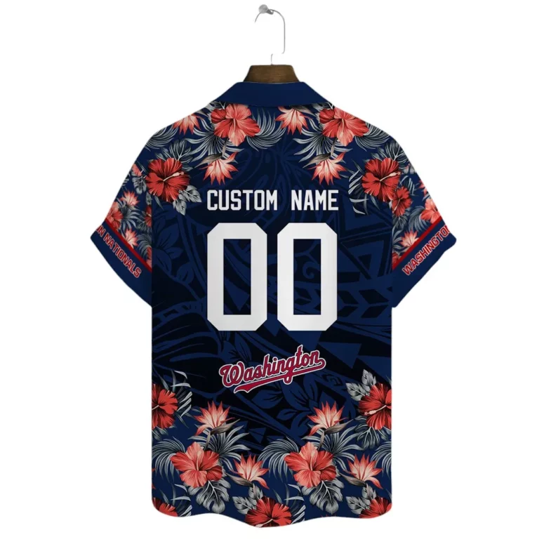 Personalized Washington Nationals Oceanic Dream Hawaiian Shirt