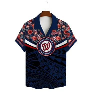 Personalized Washington Nationals Oceanic Dream Hawaiian Shirt