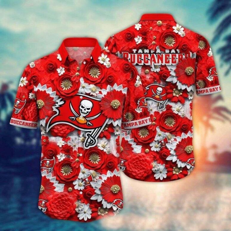 Tampa Bay Buccaneers Bold Pride Hawaiian Shirt