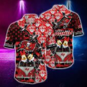 Tampa Bay Buccaneers Mickey Graphic Hawaiian Shirt
