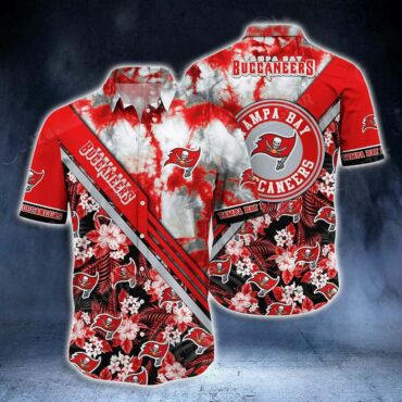 Tampa Bay Buccaneers Tropical Victory Hawaiian Shirt