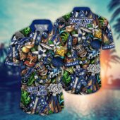 Tampa Bay Lightning Tropical Thunder Hawaiian Shirt - TeeAloha