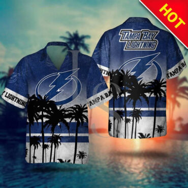 Tampa Bay Lightning Voltage Vibes Hawaiian Shirt