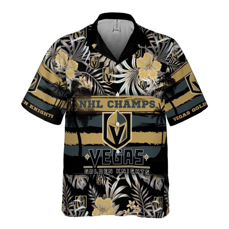Vegas Golden Knights Championship Tropics Hawaiian Shirt
