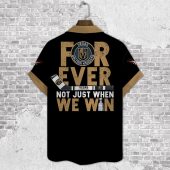 Vegas Golden Knights Fiery Victory Hawaiian Shirt Back - TeeAloha