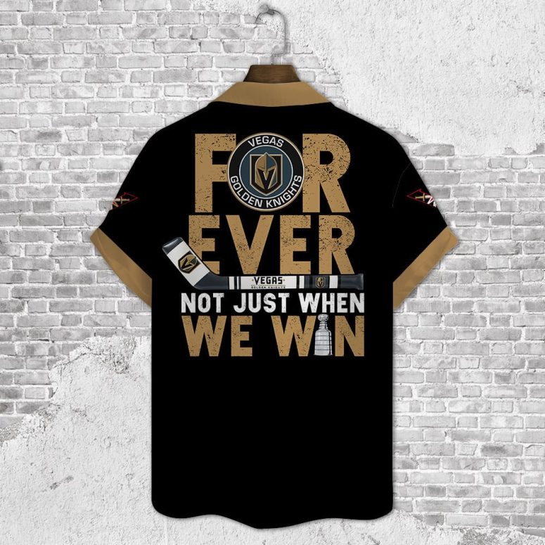 Vegas Golden Knights Fiery Victory Hawaiian Shirt