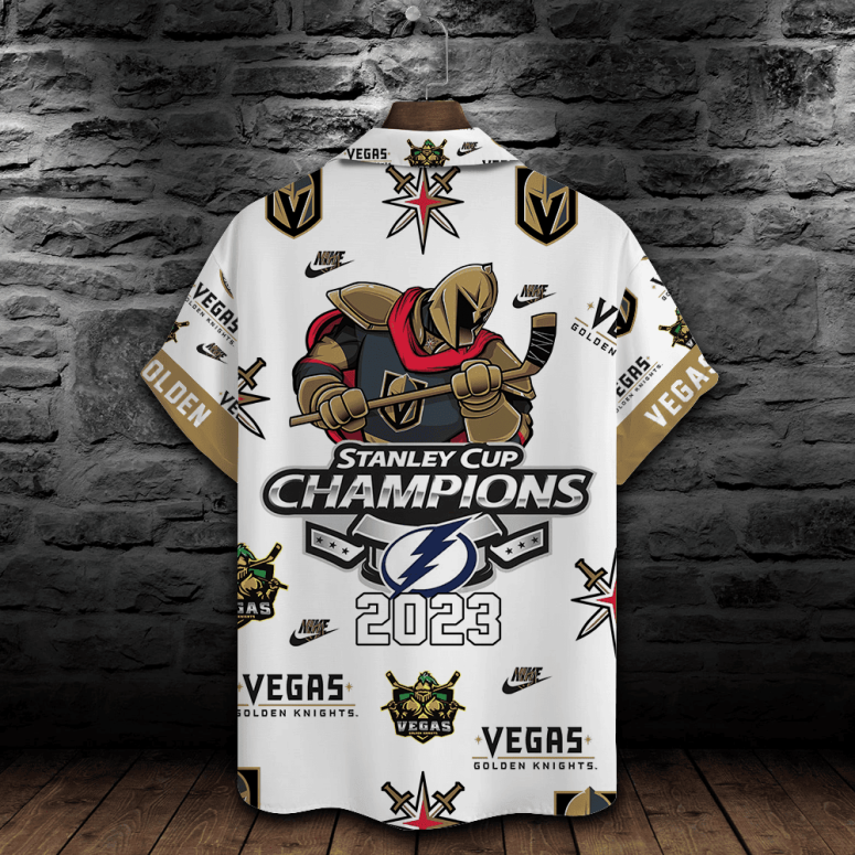 Vegas Golden Knights Stanley Cup Champions Hawaiian Shirt
