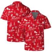 Washington Nationals Capital Tropics Hawaiian Shirt - TeeAloha