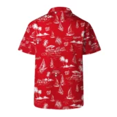 Washington Nationals Capital Tropics Hawaiian Shirt Back - TeeAloha