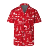 Washington Nationals Capital Tropics Hawaiian Shirt Front - TeeAloha