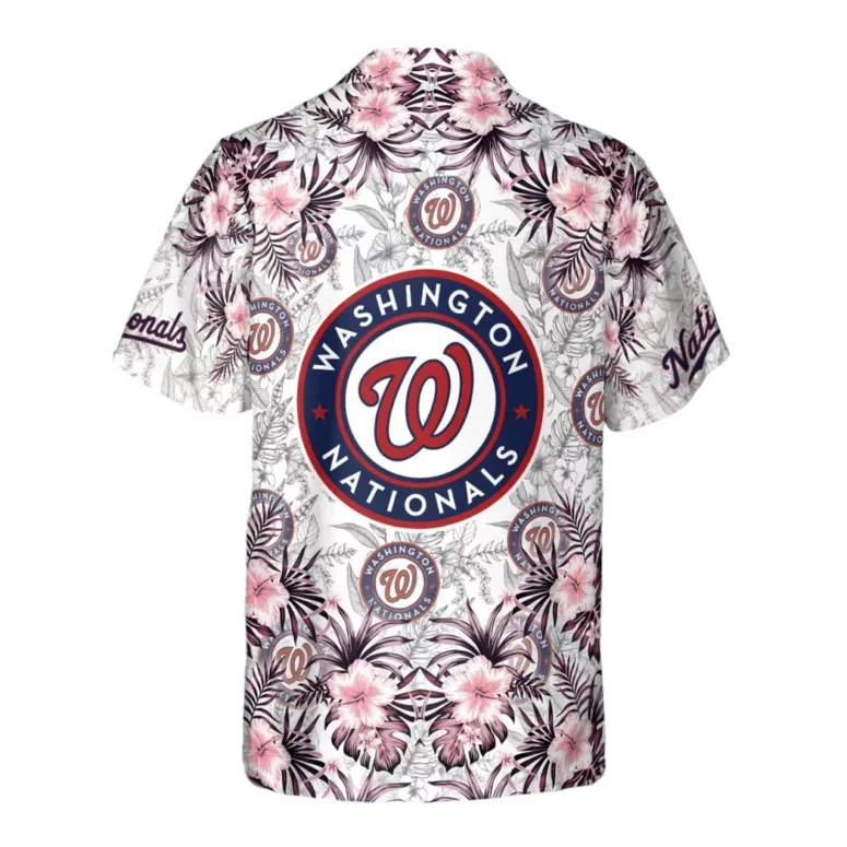 Washington Nationals Coastal Paradise Hawaiian Shirt