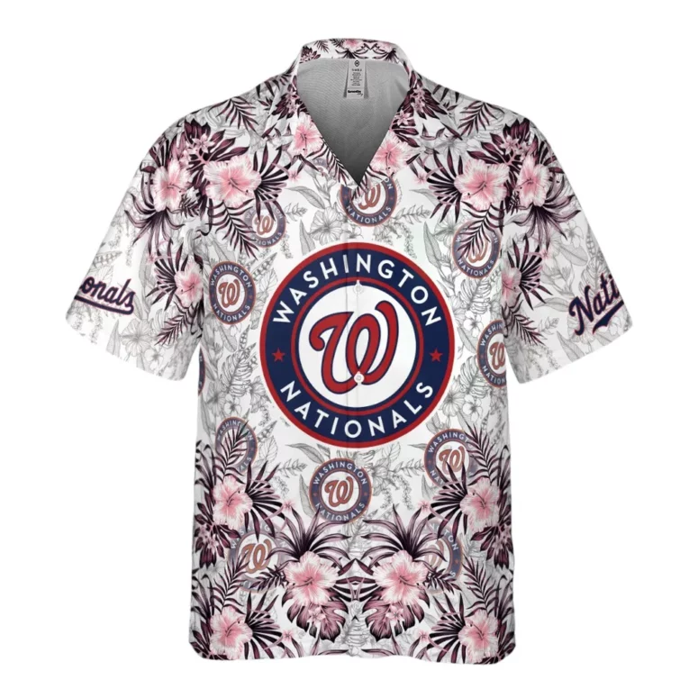 Washington Nationals Coastal Paradise Hawaiian Shirt