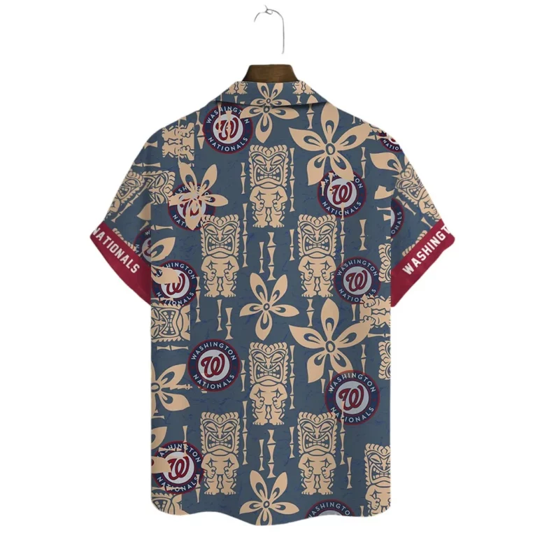 Washington Nationals Island Escape Hawaiian Shirt