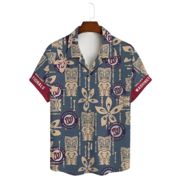 Washington Nationals Island Escape Hawaiian Shirt