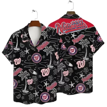 Washington Nationals Island Paradise Hawaiian Shirt