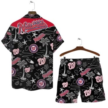 Washington Nationals Island Paradise Hawaiian Shirt