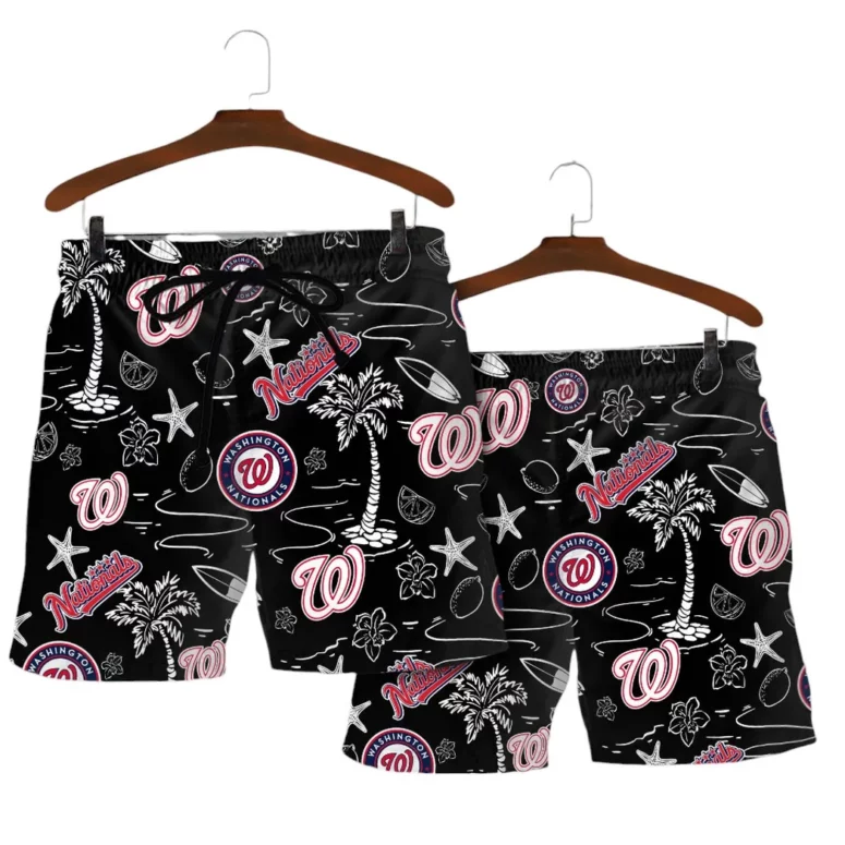 Washington Nationals Island Paradise Hawaiian Shirt