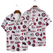 Washington Nationals Island Wave Hawaiian Shirt - TeeAloha