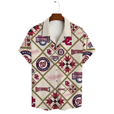 Washington Nationals Seaside Spirit Hawaiian Shirt