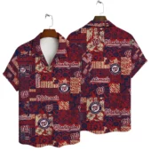 Washington Nationals Tropical Escape Hawaiian Shirt - TeeAloha