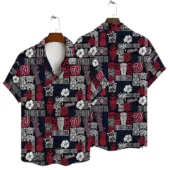 Washington Nationals Tropical Haven Hawaiian Shirt - TeeAloha