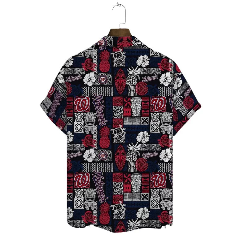 Washington Nationals Tropical Haven Hawaiian Shirt