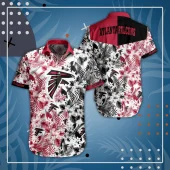 Atlanta Falcons Tropical Elegance Hawaiian Shirt