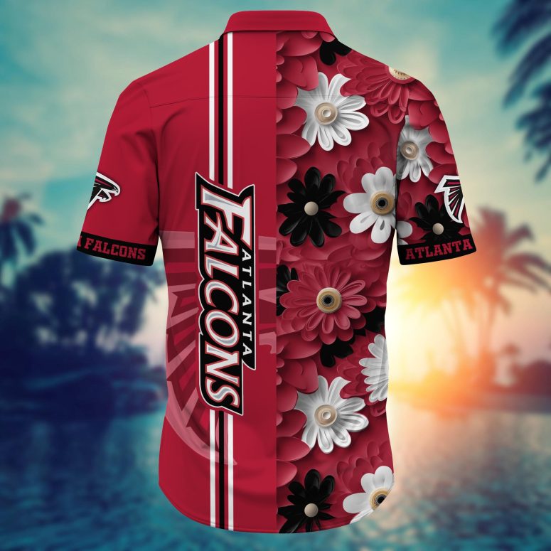 Atlanta Falcons Tropical Vibes Hawaiian Shirt