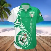 Boston Celtics Celtic Pride Hawaiian Shirt Front - TeeAloha