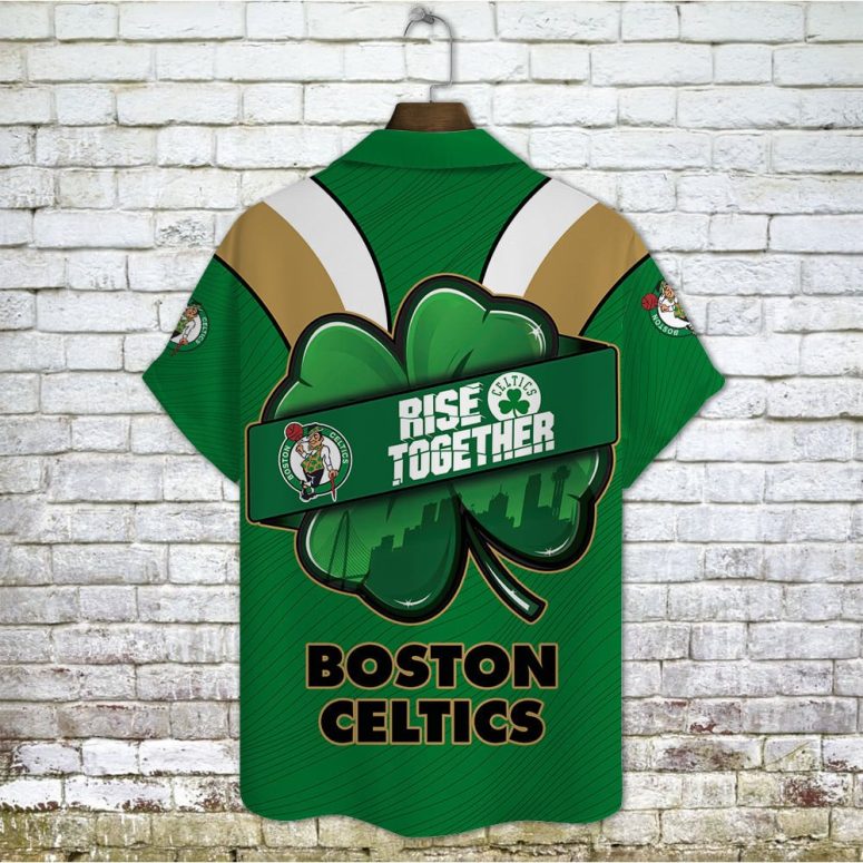 Boston Celtics Happy Saint Patrick's Day Hawaiian Shirt
