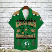 Boston Celtics Happy Saint Patrick’s Day Hawaiian Shirt Front - TeeAloha