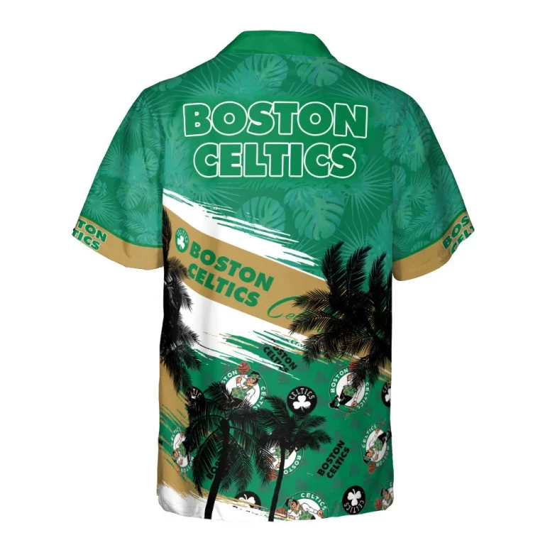 Boston Celtics Hibiscus Flower And Summer Pattern Hawaiian Shirt