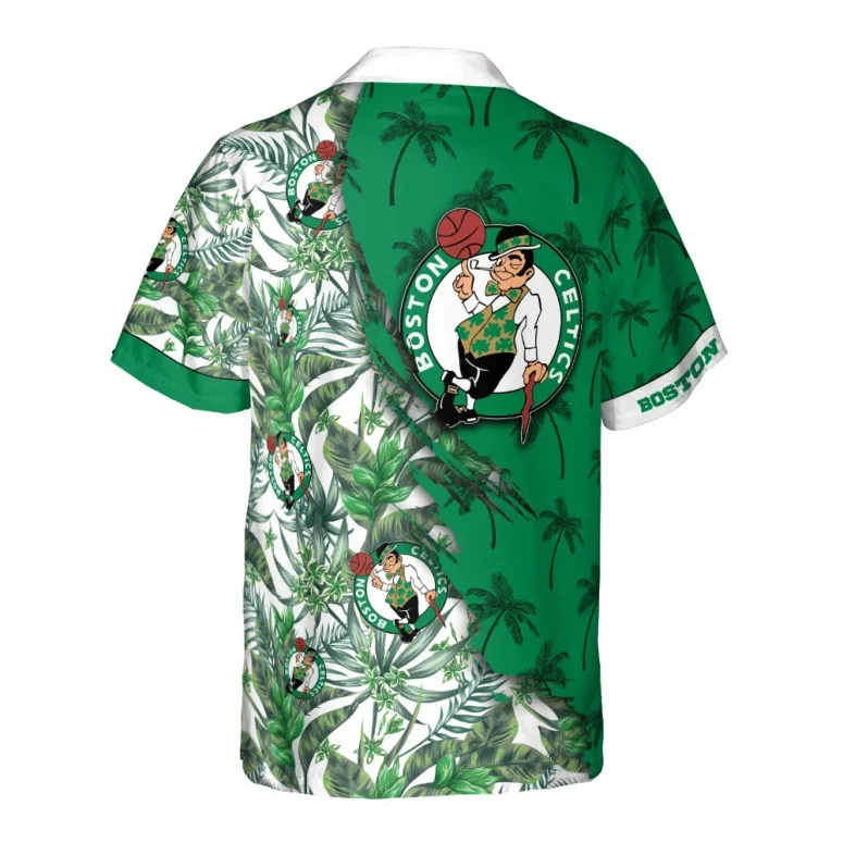 Boston Celtics Jungle Vibes Hawaiian Shirt