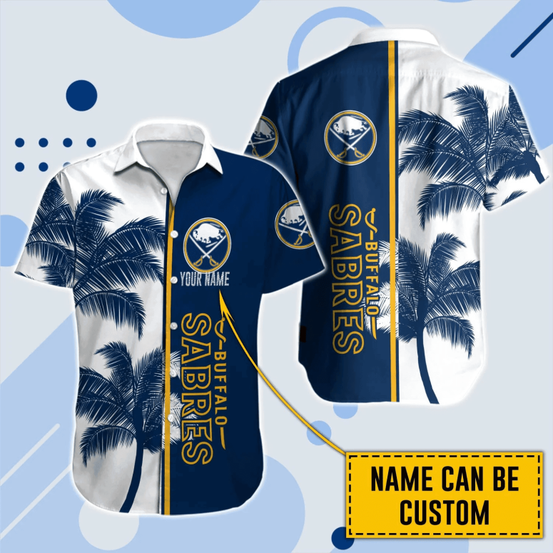 Buffalo Sabres Palm Coast Custom Hawaiian Shirt