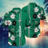 Dallas Stars Bold Petal Hawaiian Shirt - TeeAloha