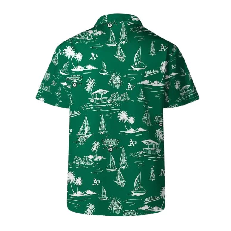 Oakland Athletics Sailing Paradise Hawaiian Shirt