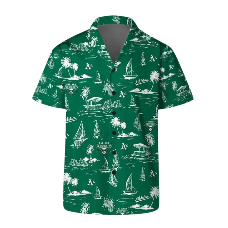 Oakland Athletics Sailing Paradise Hawaiian Shirt