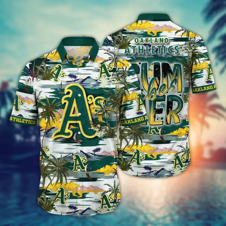 Oakland Athletics Summer Vibes Hawaiian Shirt