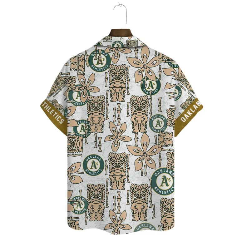 Oakland Athletics Tropical Tiki Hawaiian Shirt