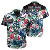 Personalized New York Jets Botanical Breeze Hawaiian Shirt