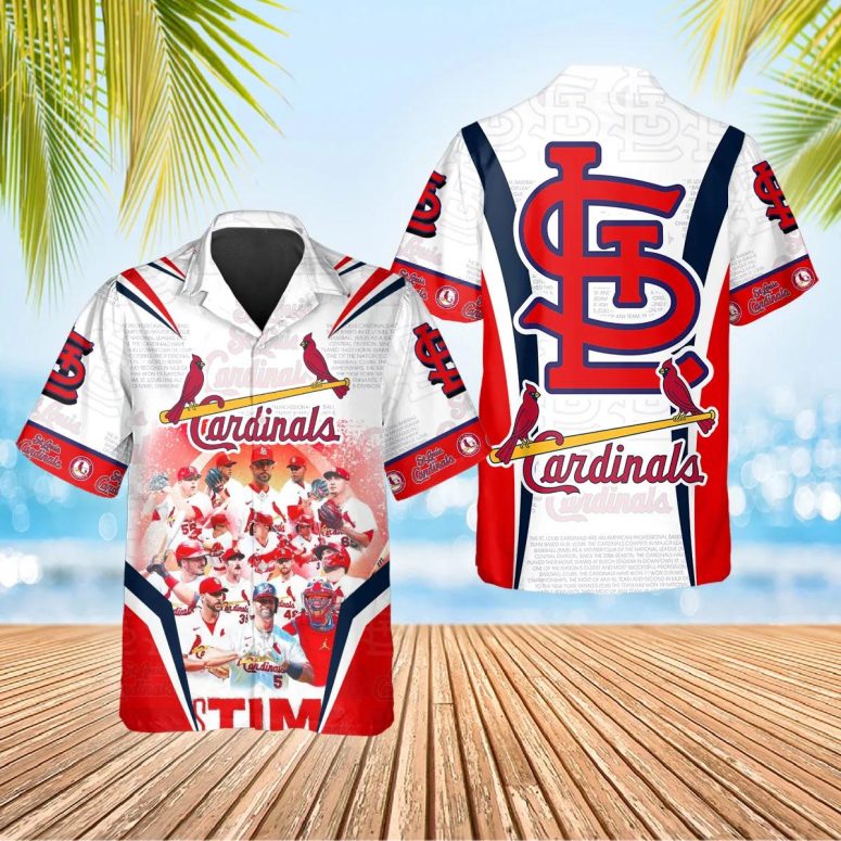 St. Louis Cardinals Team Spirit Hawaiian Shirt