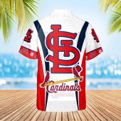 St Louis Cardinals Team Spirit Hawaiian Shirt Back - TeeAloha