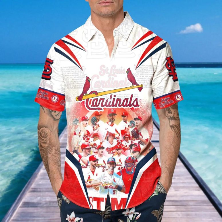 St. Louis Cardinals Team Spirit Hawaiian Shirt