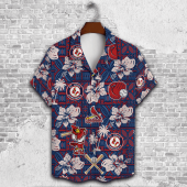 St Louis Cardinals Tropical Ballpark Hawaiian Shirt Front - TeeAloha