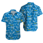 Los Angeles Chargers Island Vibes Hawaiian Shirt