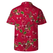 Chicago Bulls Hibiscus Paradise Hawaiian Shirt Back - TeeAloha