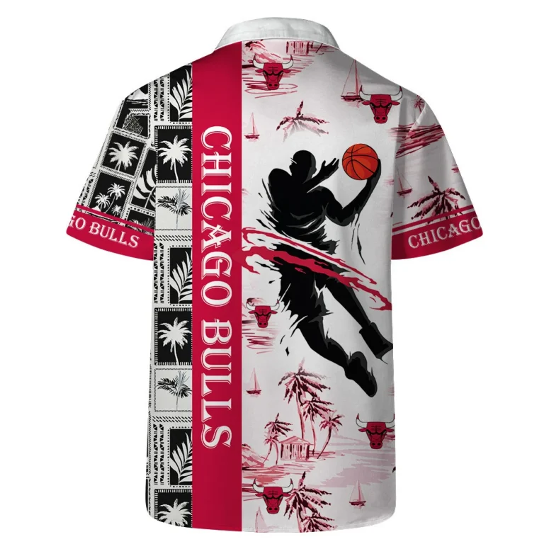 Chicago Bulls Slam Dunk Island Hawaiian Shirt
