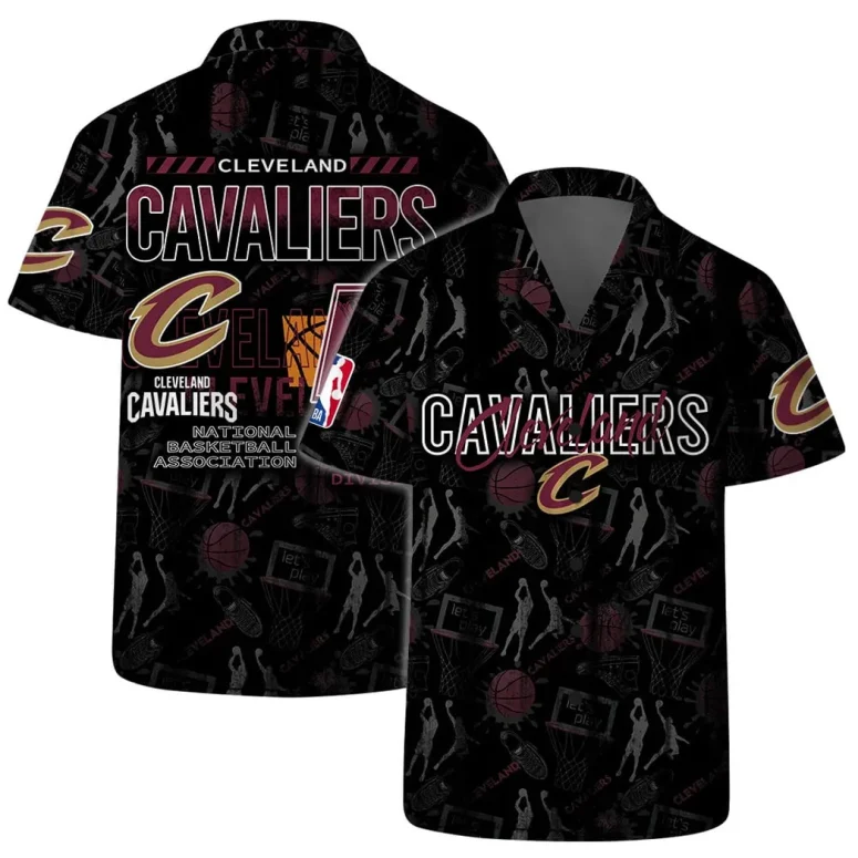 Cleveland Cavaliers Basketball Action Hawaiian Shirt